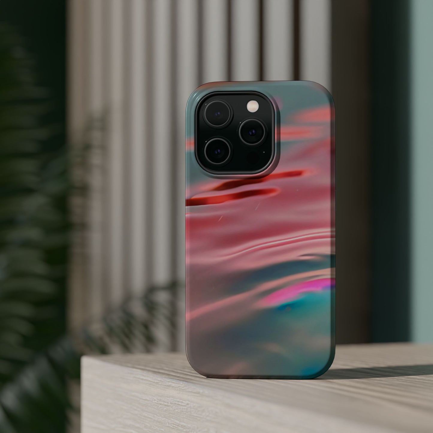 Wireless-Charging Compatible Case – Liquid Sunset
