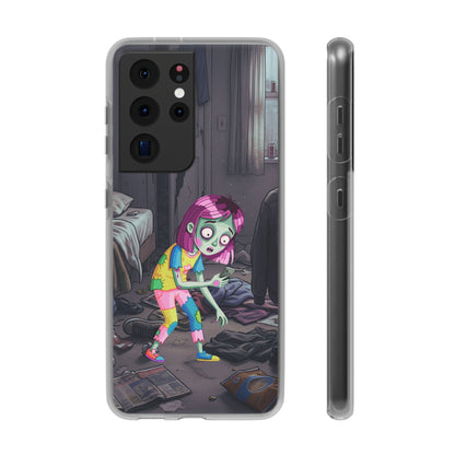 Zombie Girl Phone Case — Cute Creepy Cartoon Phone Cover