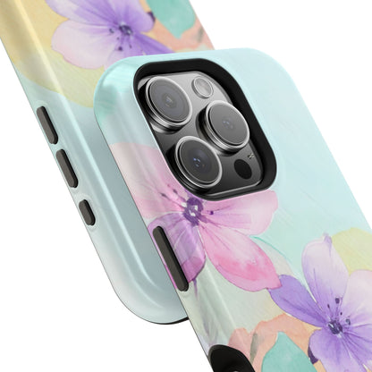 Wireless-Charging Compatible Case – Water Petal