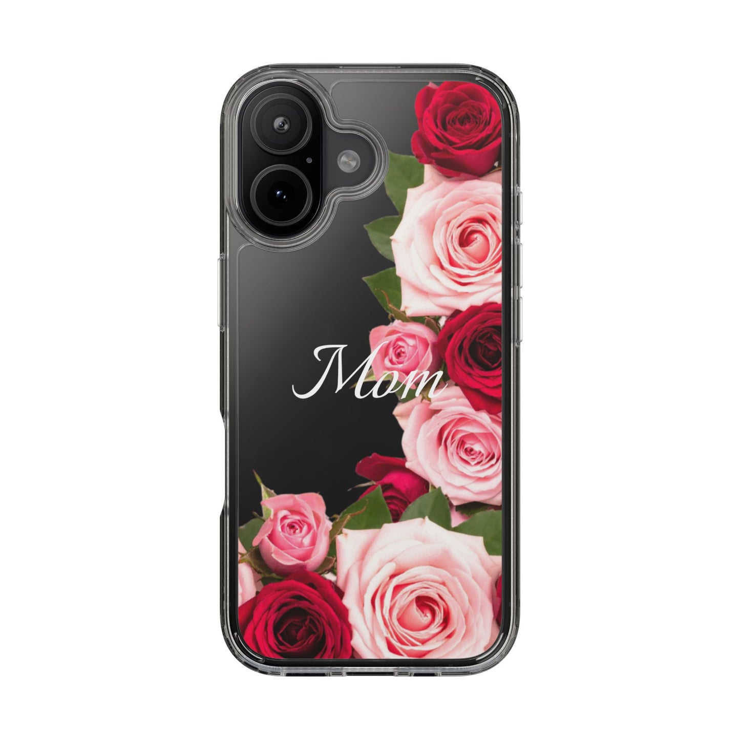 Clear Phone Case – Mom’s Rose Bouquet