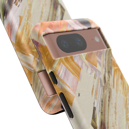Protective Phone Case – Brush & Bronze