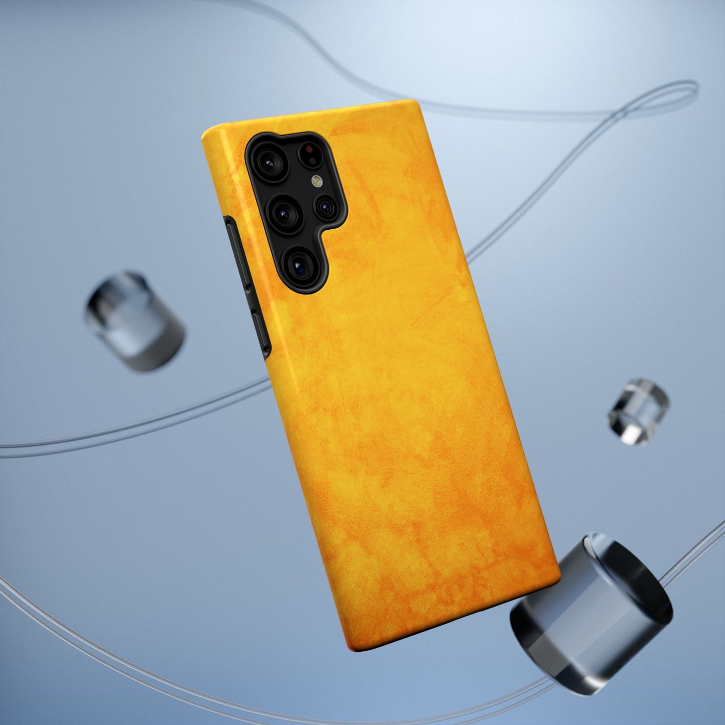 Impact-Resistant Phone Case – Saffron Smoke