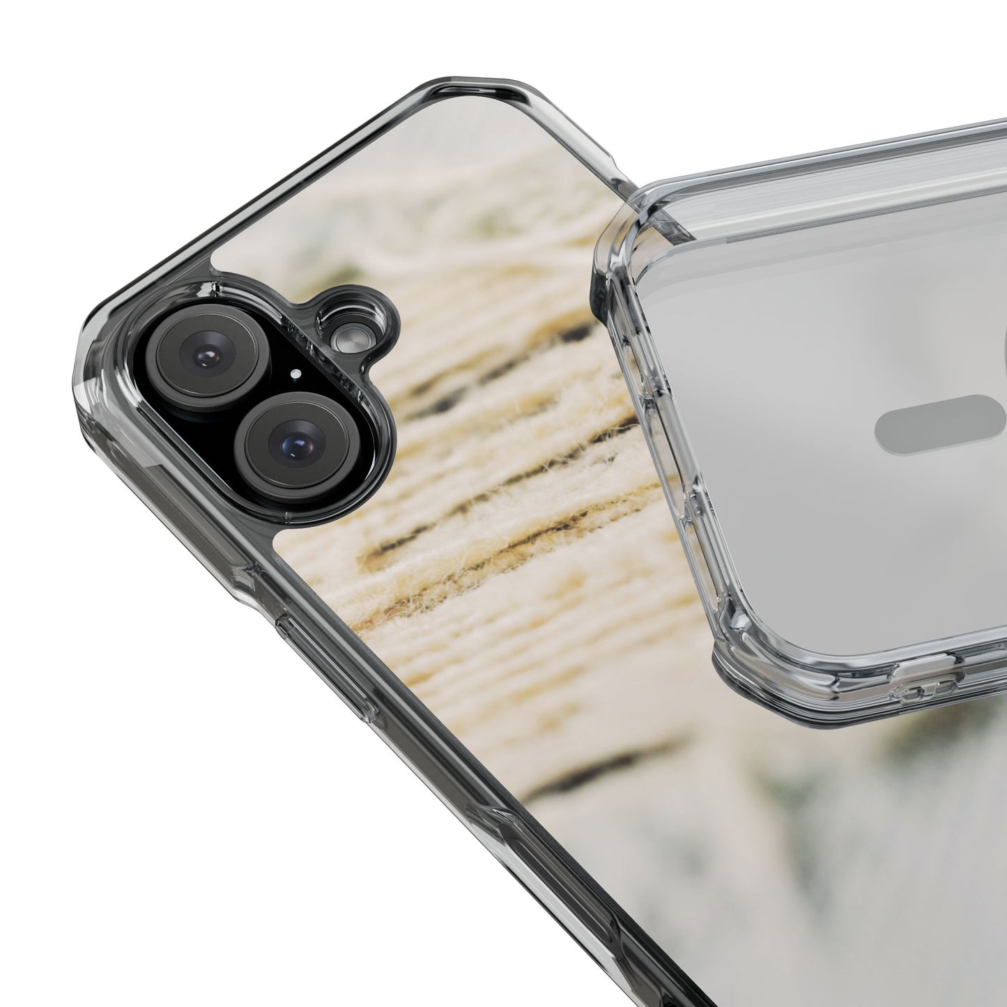 Clear Magnetic Phone Case – Woven Warmth
