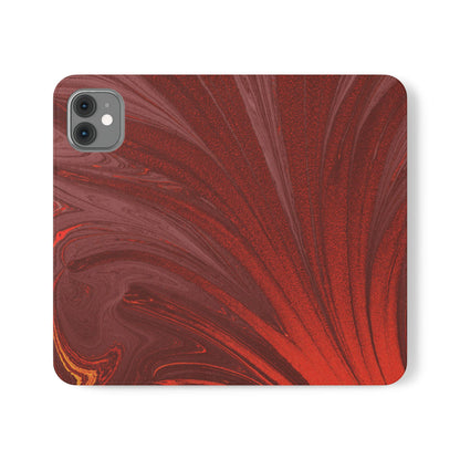 Flip Case – Crimson Current