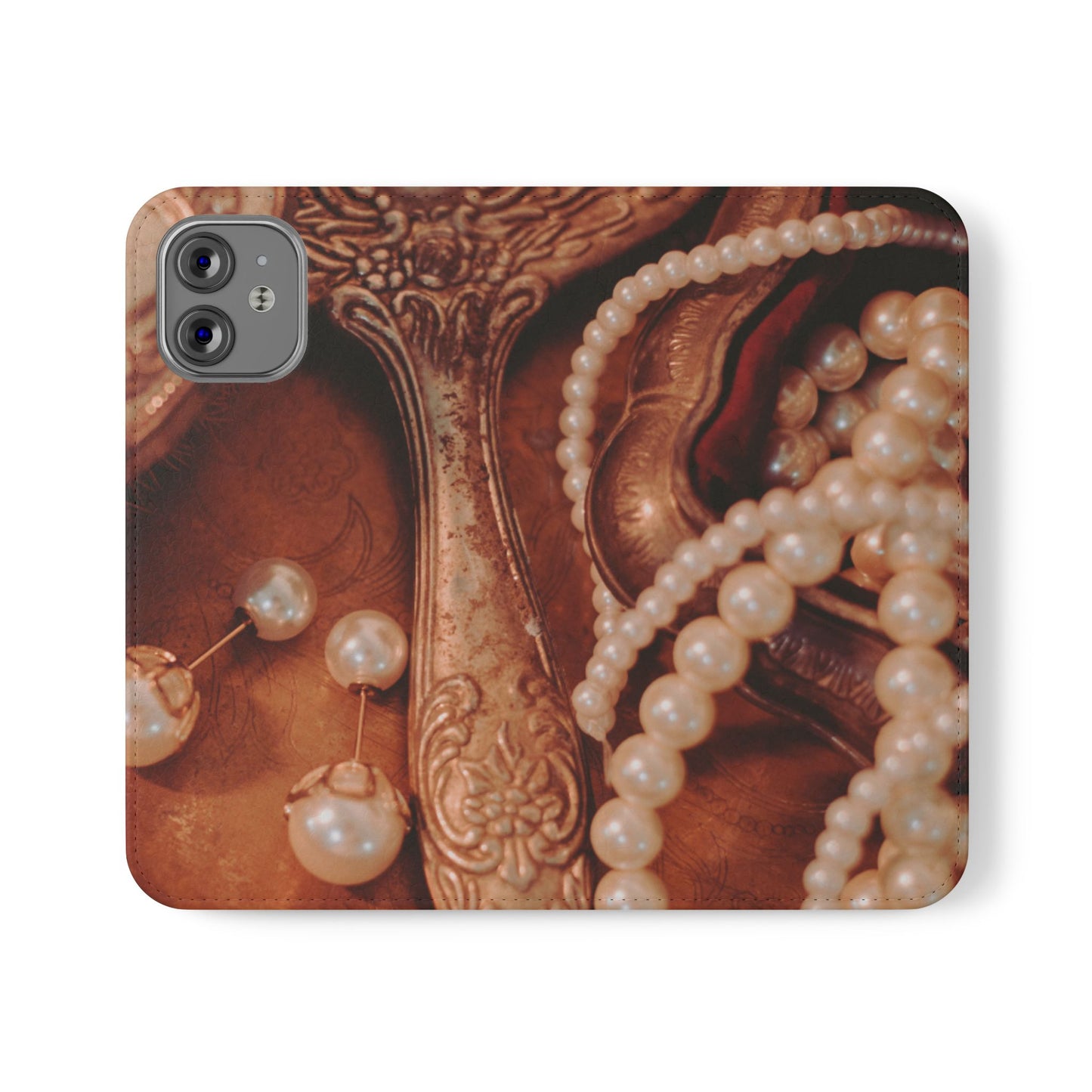 Flip Case – Bronze Vanity