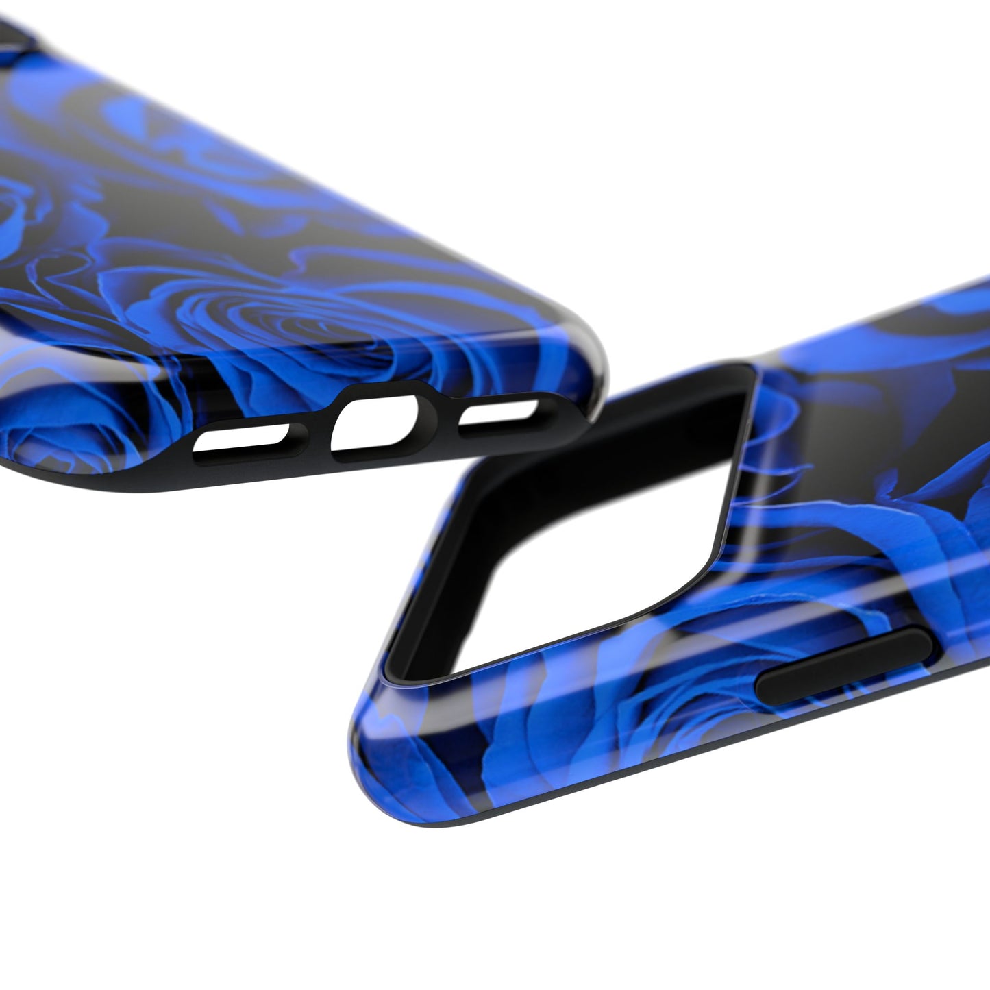 Impact-Resistant Phone Case – Midnight Bloom