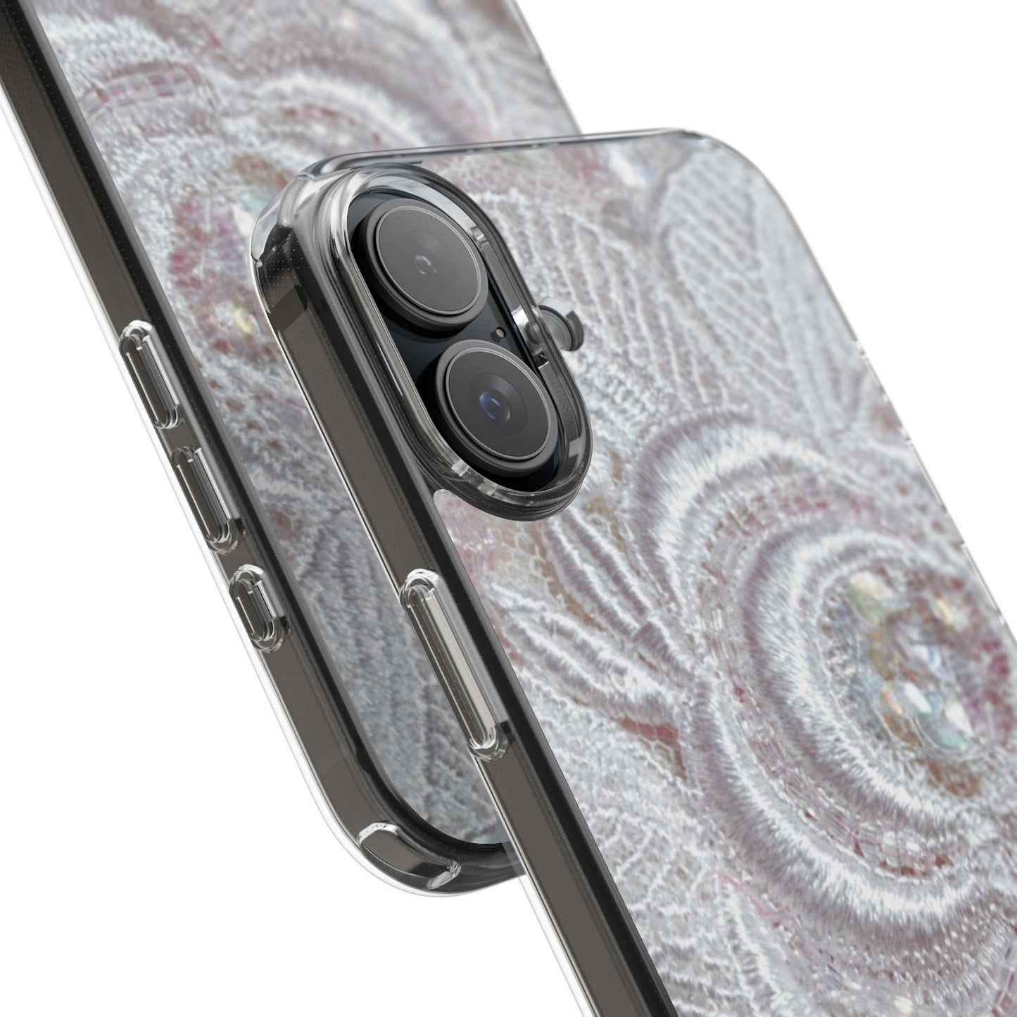 Clear Phone Case – Lace Veil