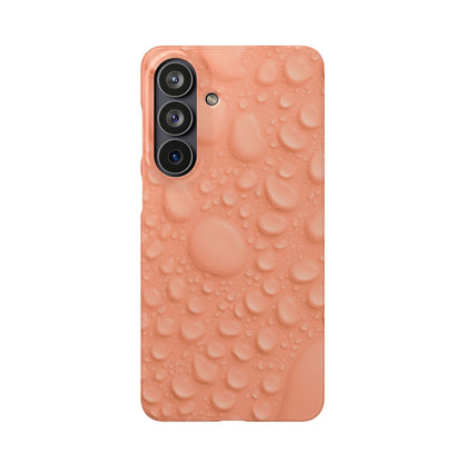 Snap Phone Case – Apricot Rain