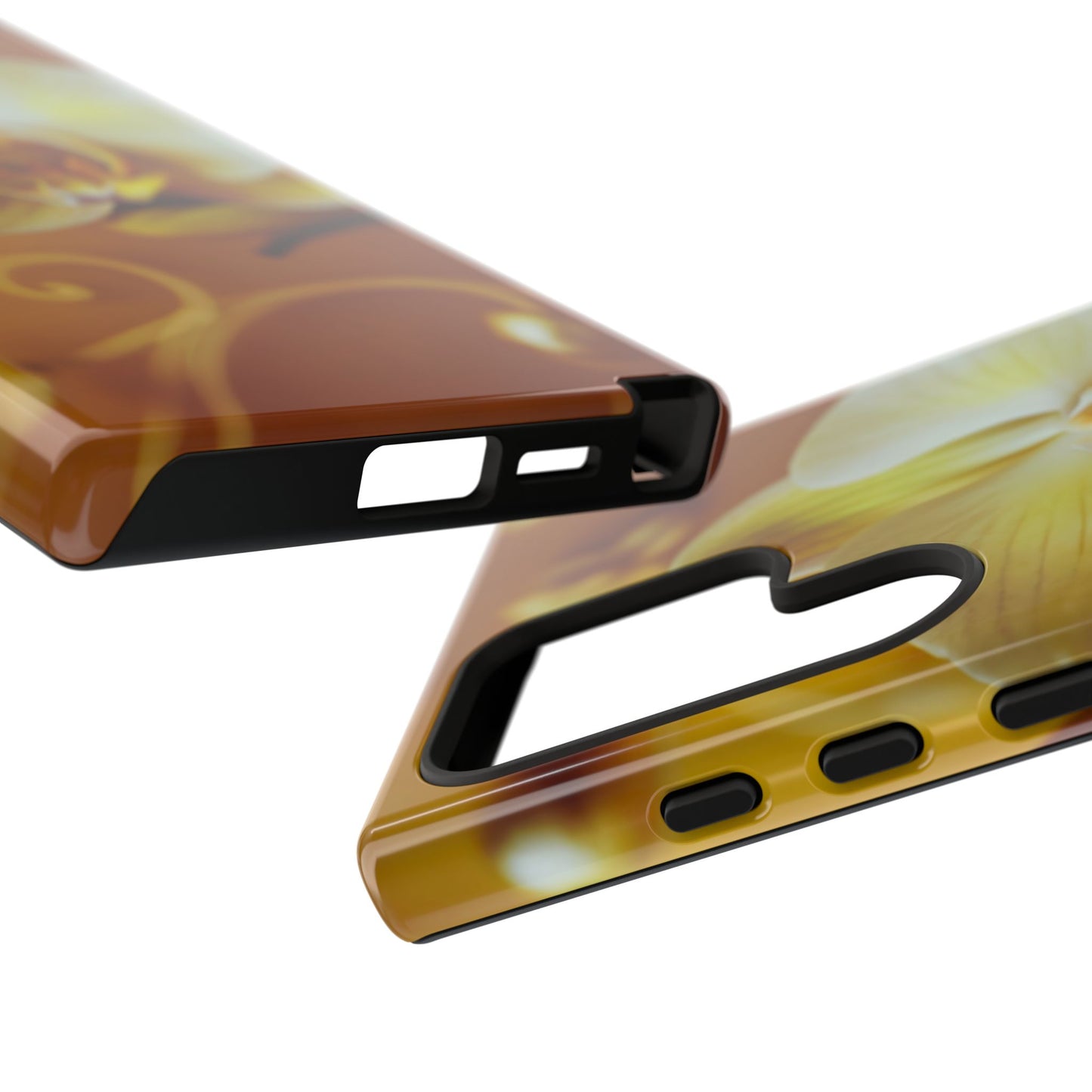 Protective Phone Case – Amber Orchid