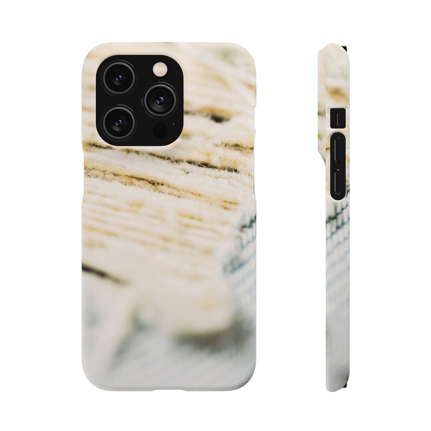 Snap Phone Case – Woven Warmth