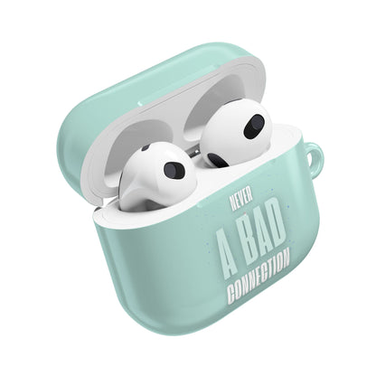 Earbud Case Cover – Never a Bad Connection Mint Ice Cream