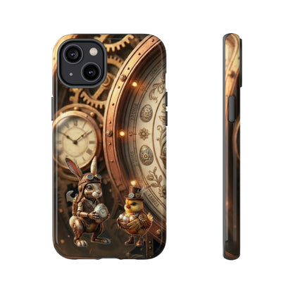Protective Phone Case – Clockwork Cottontail