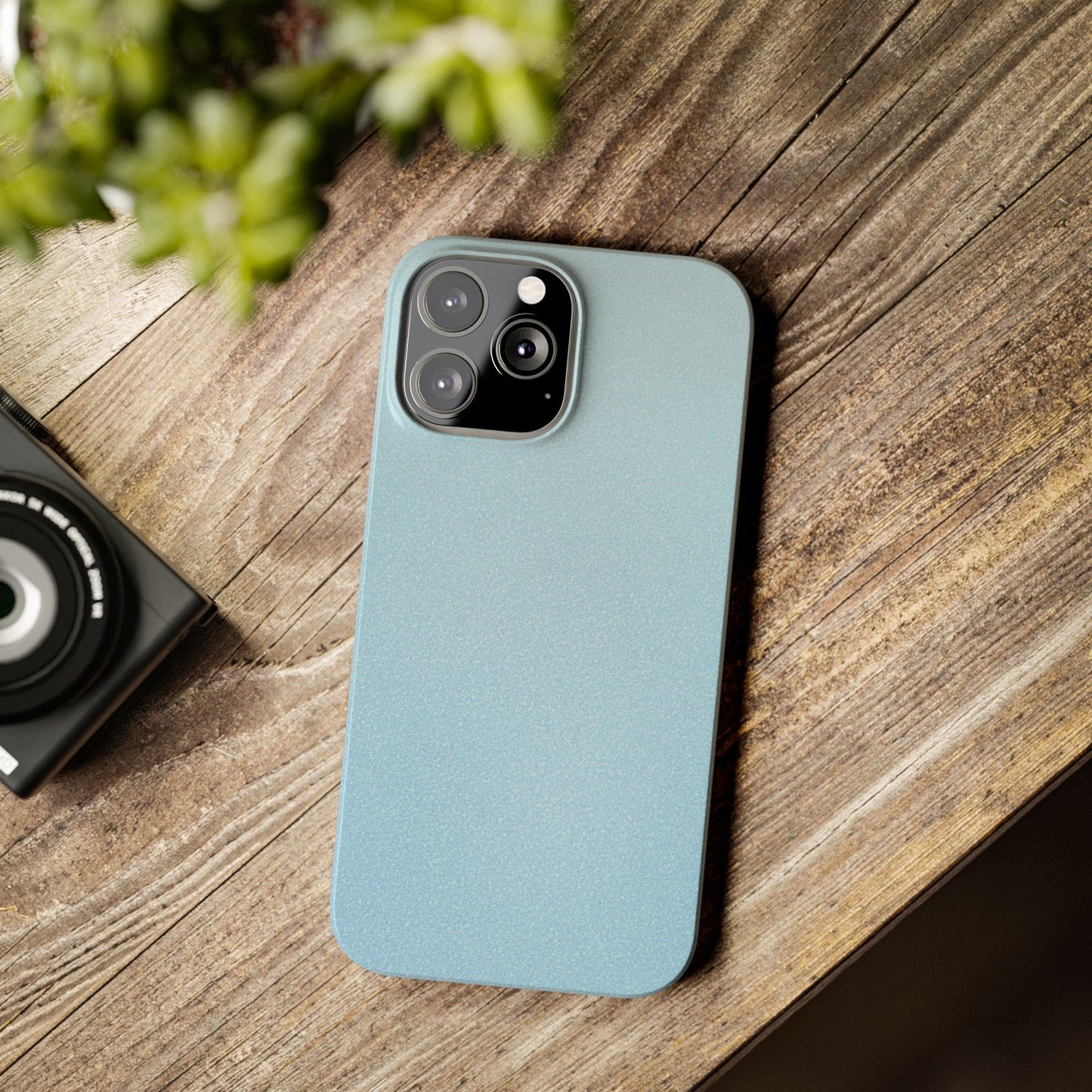 Slim Phone Case – Blue Whisper