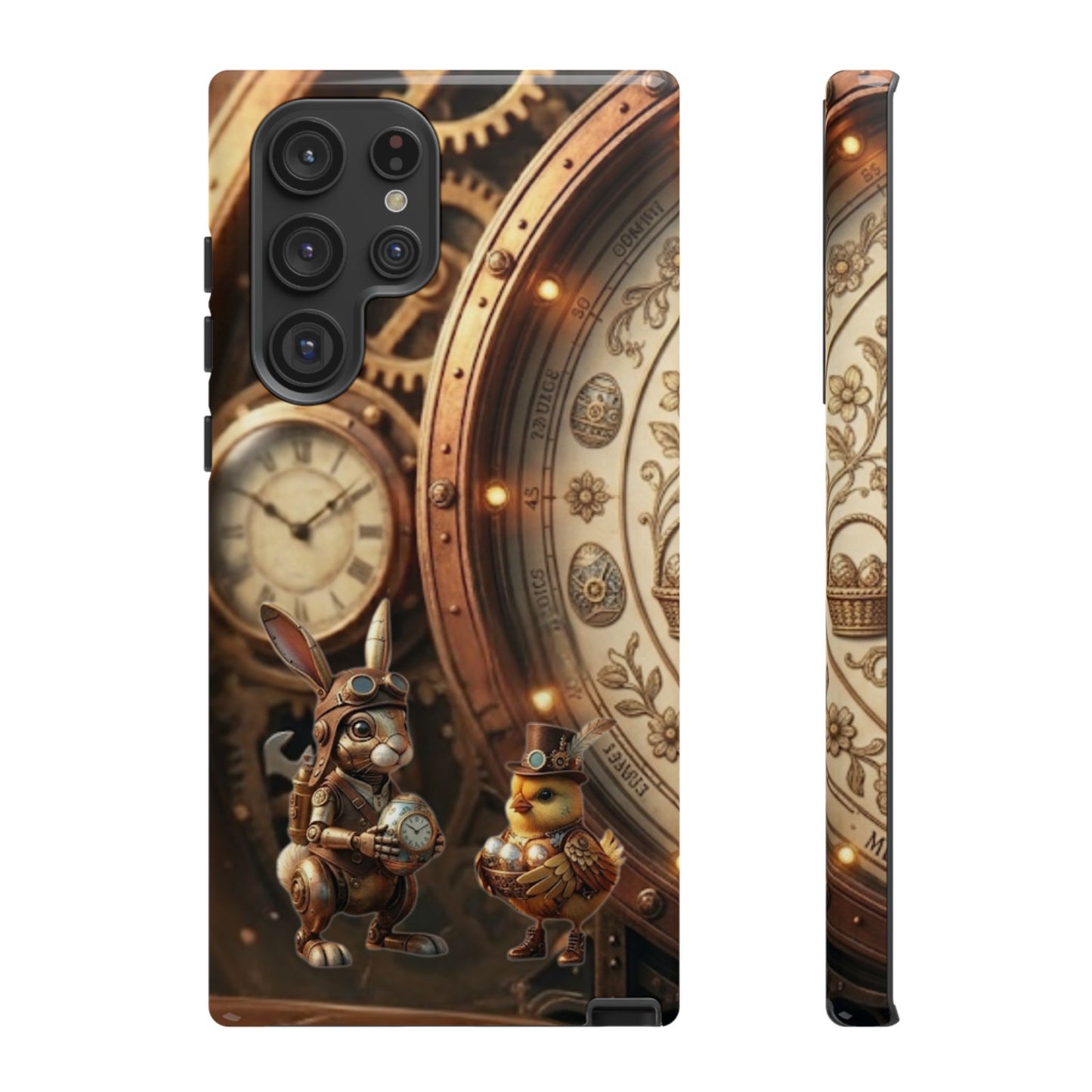 Protective Phone Case – Clockwork Cottontail