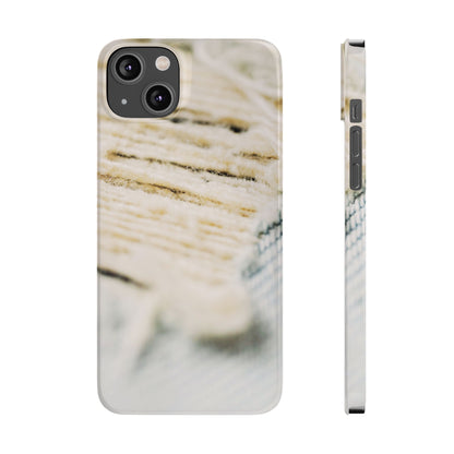 Slim Phone Case – Woven Warmth