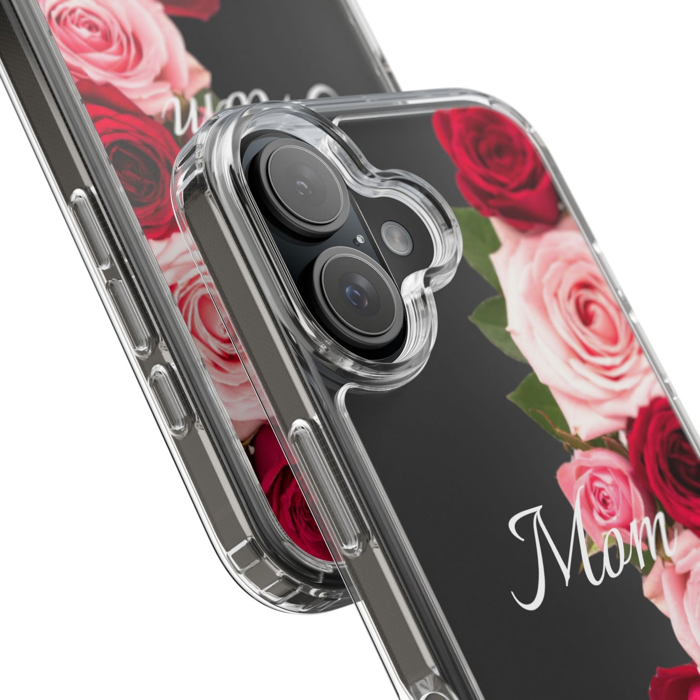Clear Phone Case – Mom’s Rose Bouquet