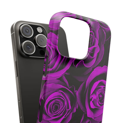 Snap Phone Case – Amethyst Roses