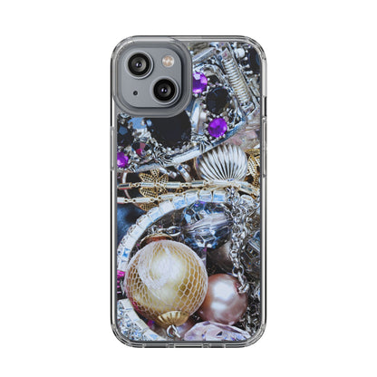 Clear Phone Case – Chrome Jewel