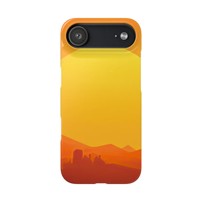 Snap Phone Case – Desert Sunrise