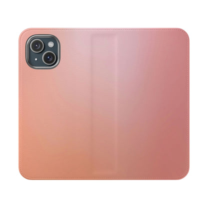 Flip Case – Peachy Calm