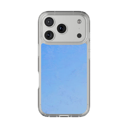 Clear Phone Case – Azure Fade