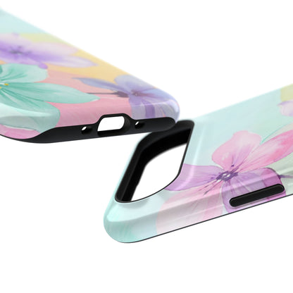 Impact-Resistant Phone Case – Water Petal