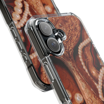 Clear Magnetic Phone Case – Bronze Vanity