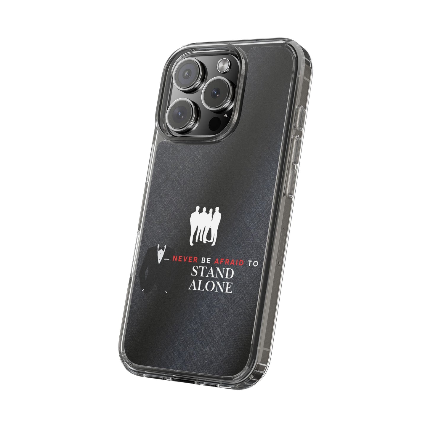 Clear Phone Case – Stand Alone