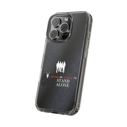 Clear Phone Case – Stand Alone