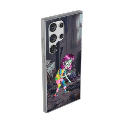 Zombie Girl Phone Case — Cute Creepy Cartoon Phone Cover