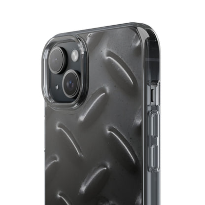 Clear Phone Case – Blackout Plate