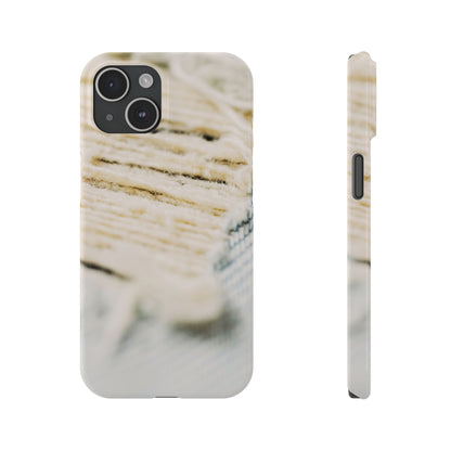 Slim Phone Case – Woven Warmth
