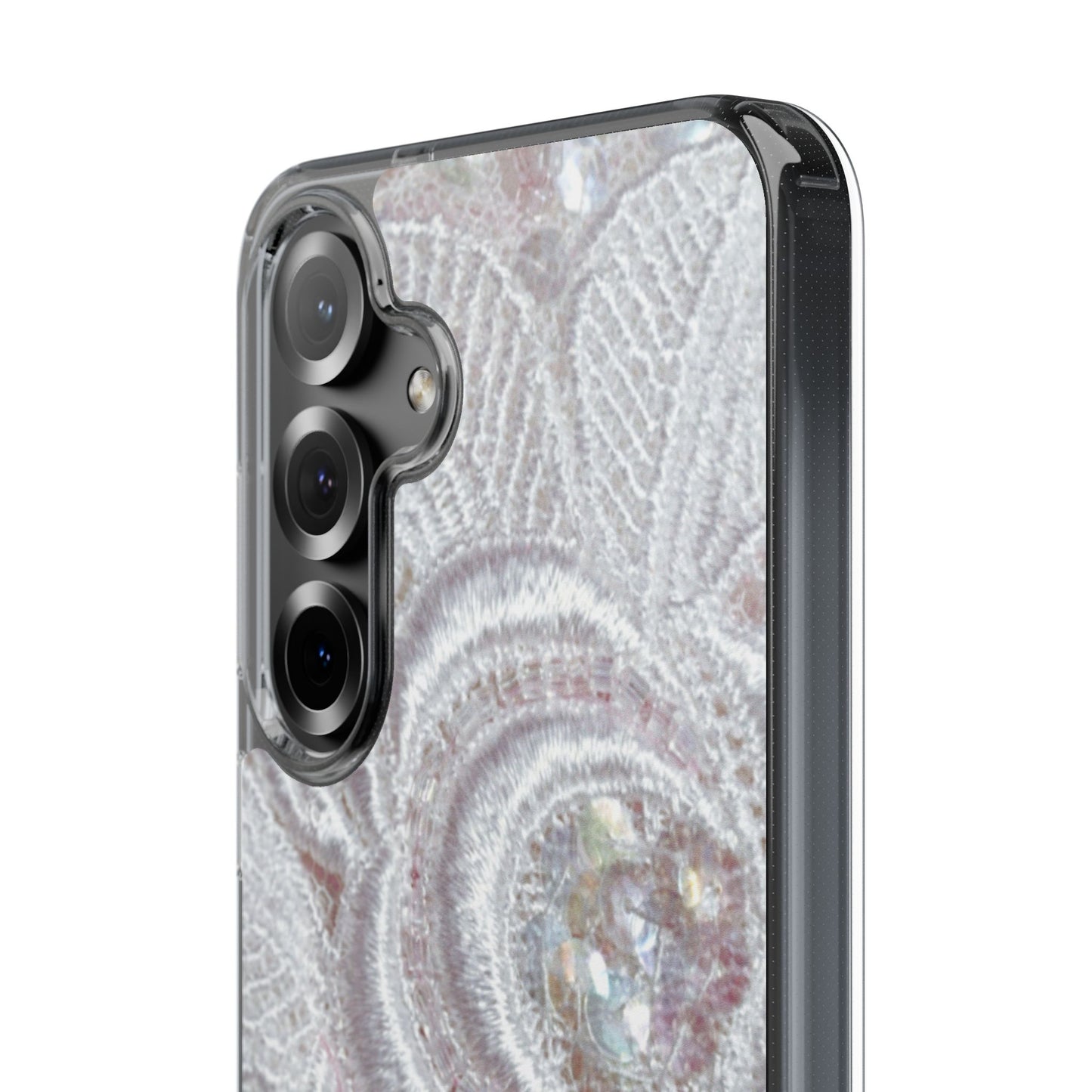 Clear Phone Case – Lace Veil