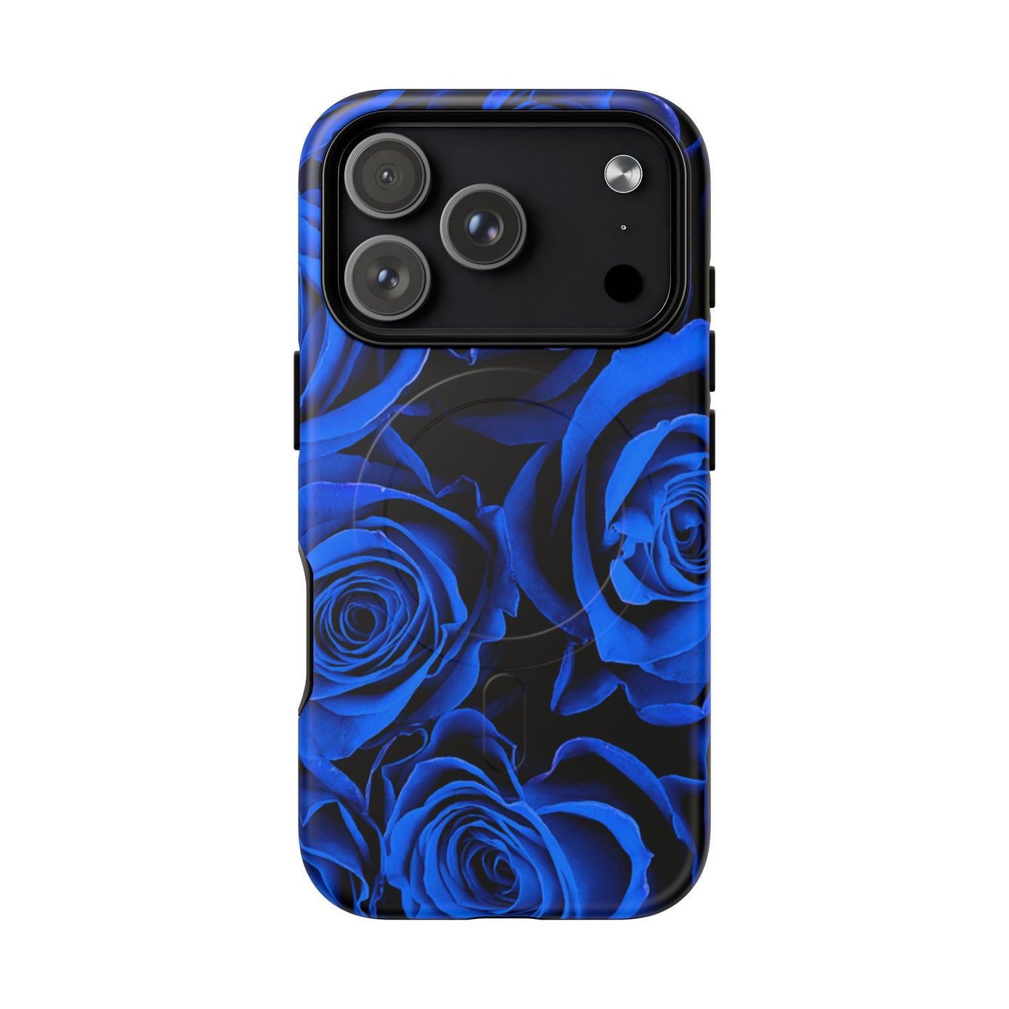Protective Magnetic Phone Case – Midnight Bloom