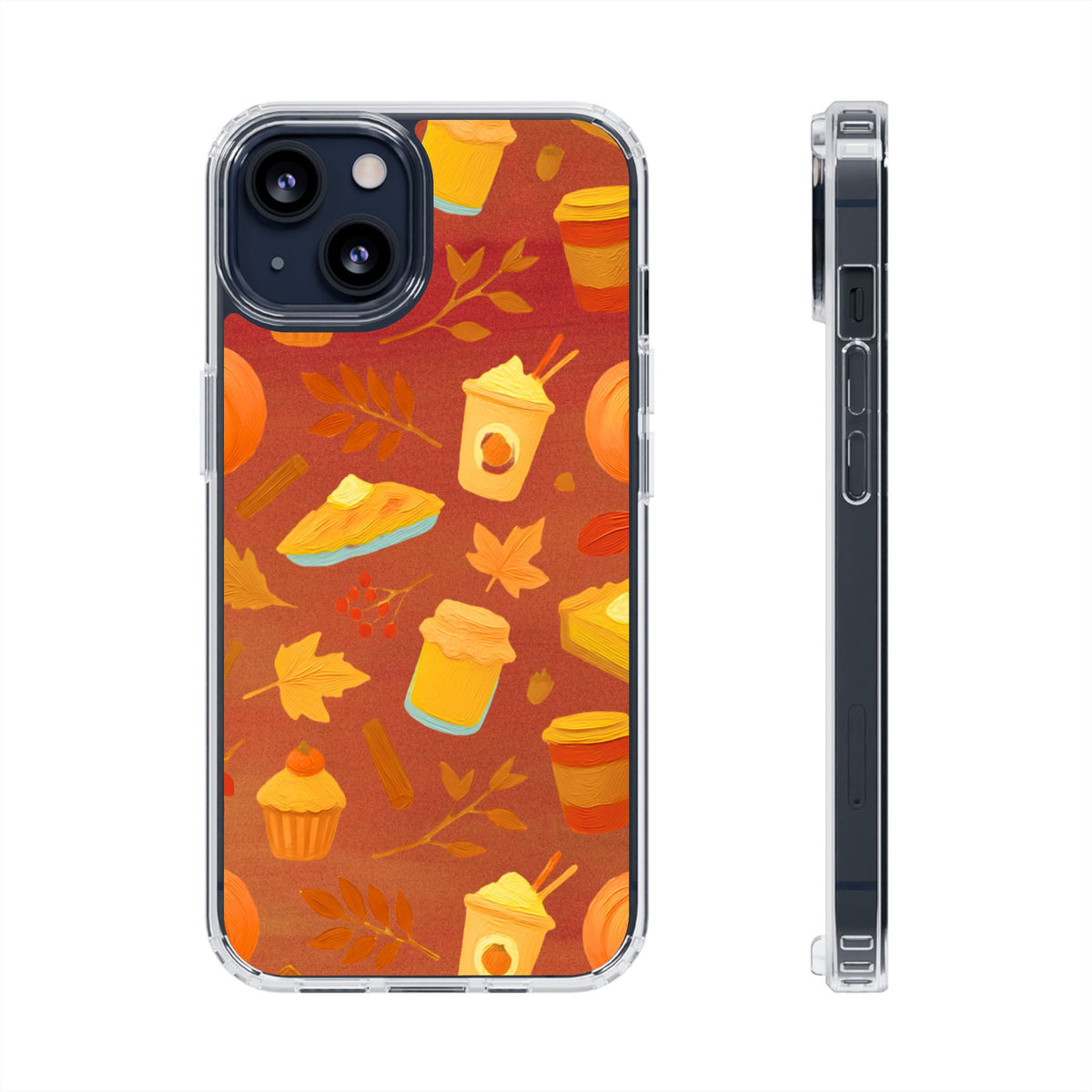 Clear Magnetic Phone Case – Fall Favorites – Compatible with iPhone 13–16 Series