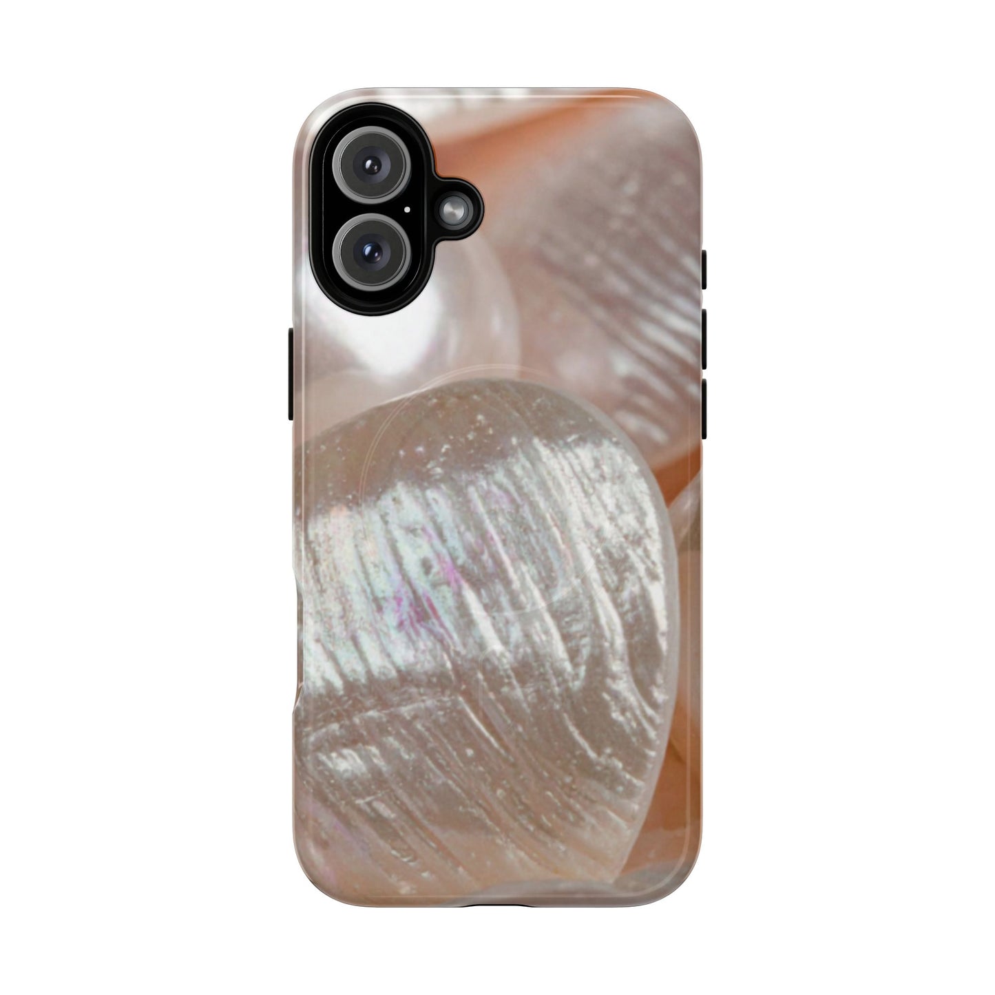 Protective Magnetic Phone Case – Blush Pearl