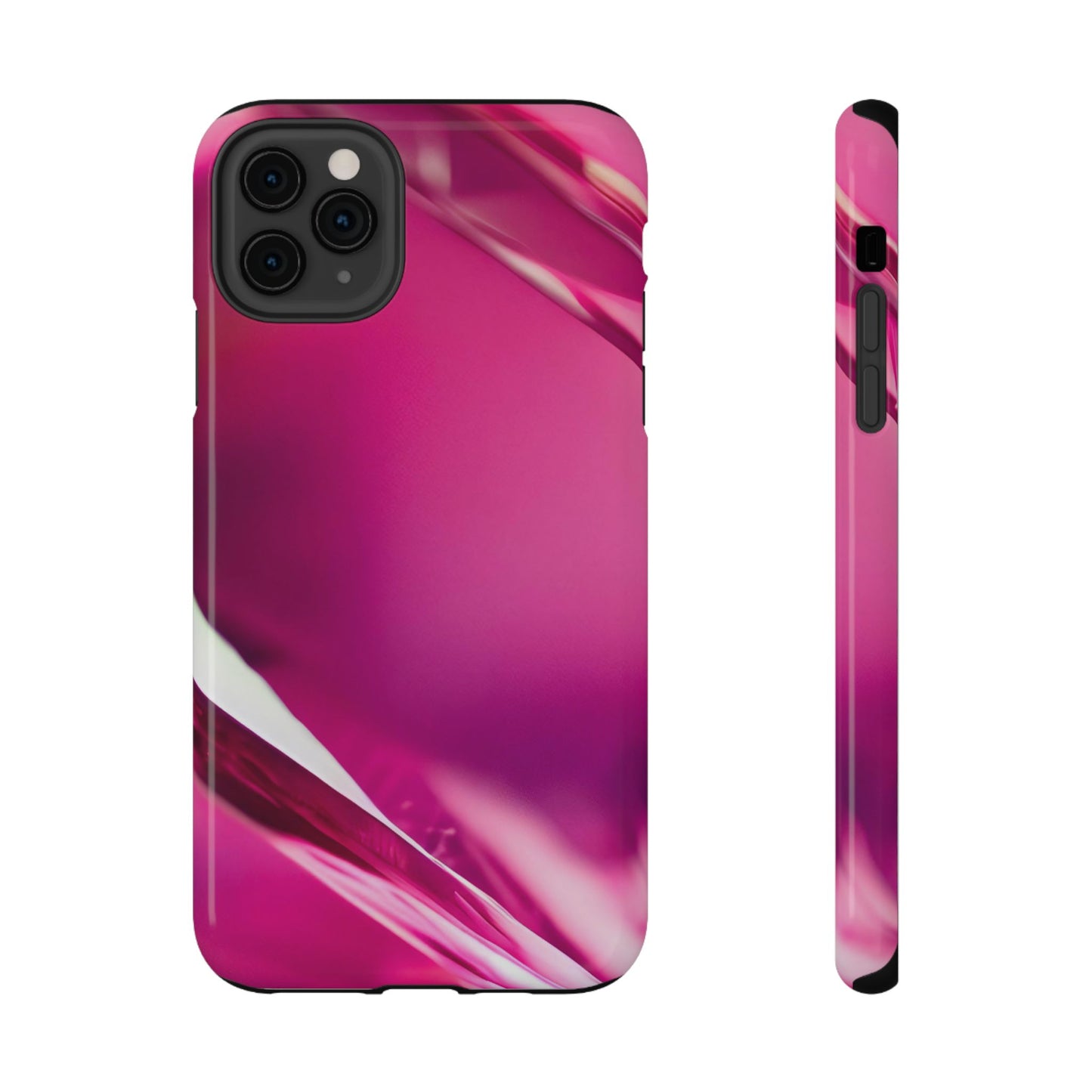 Impact-Resistant Phone Case – Magenta Motion