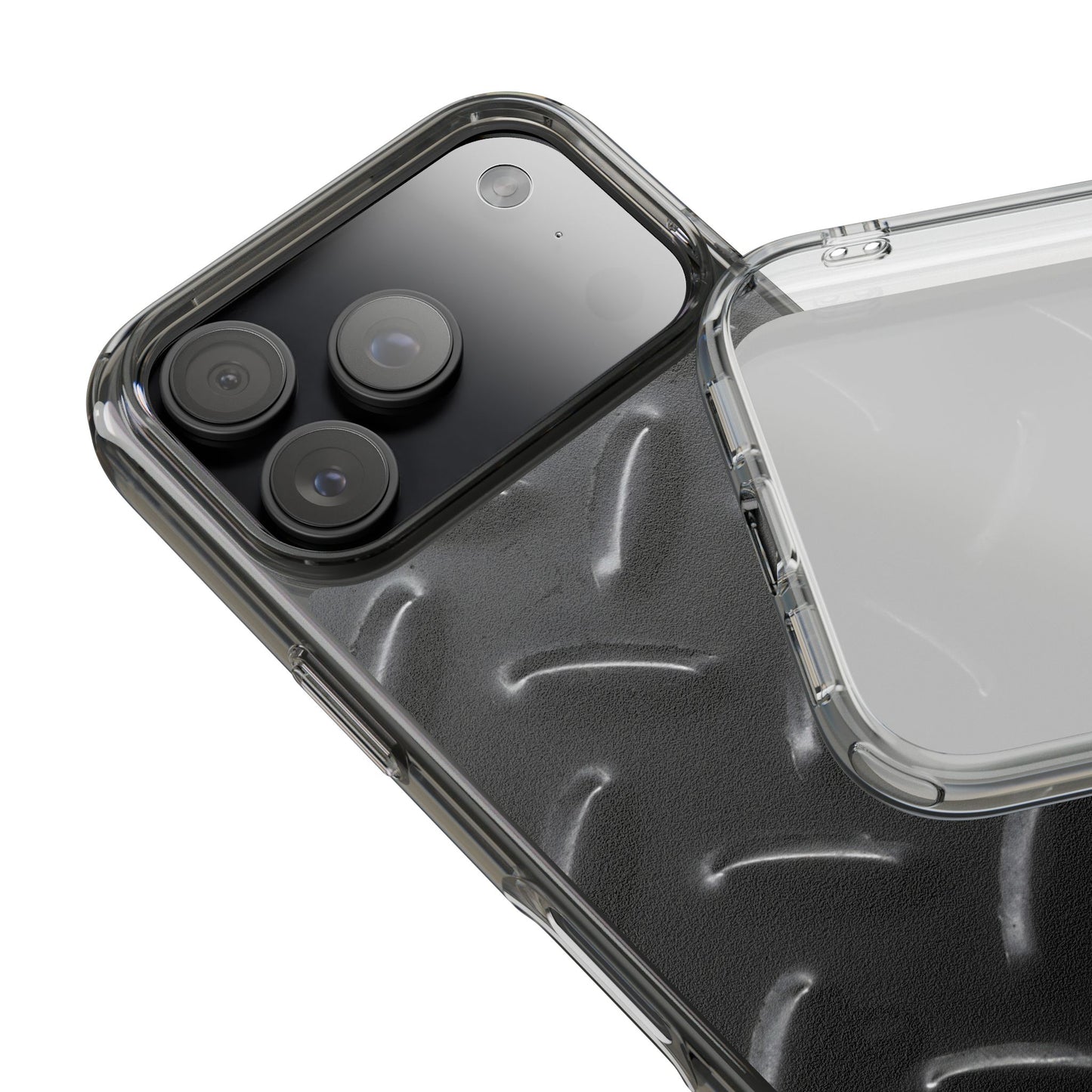 Clear Phone Case – Blackout Plate