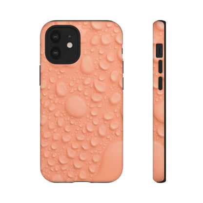 Protective Phone Case – Apricot Rain