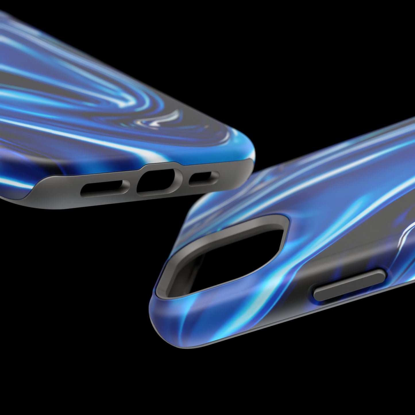 Wireless-Charging Compatible Case – Midnight Surge