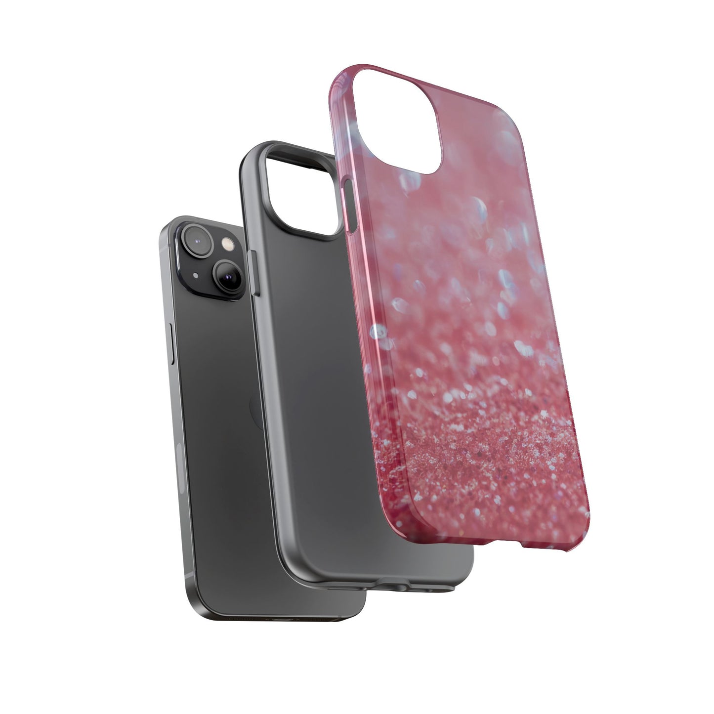 Protective Phone Case – Rosé Sparkle