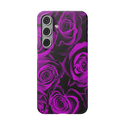 Snap Phone Case – Amethyst Roses