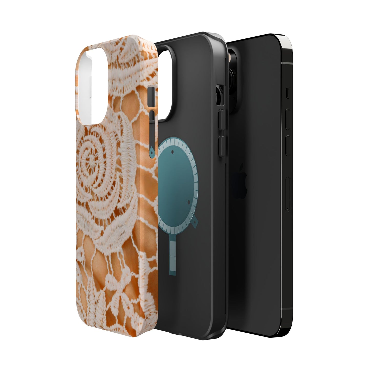 Wireless-Charging Compatible Case – Vintage Veil