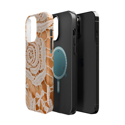 Wireless-Charging Compatible Case – Vintage Veil