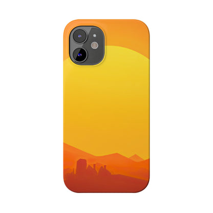 Slim Phone Case – Desert Sunrise