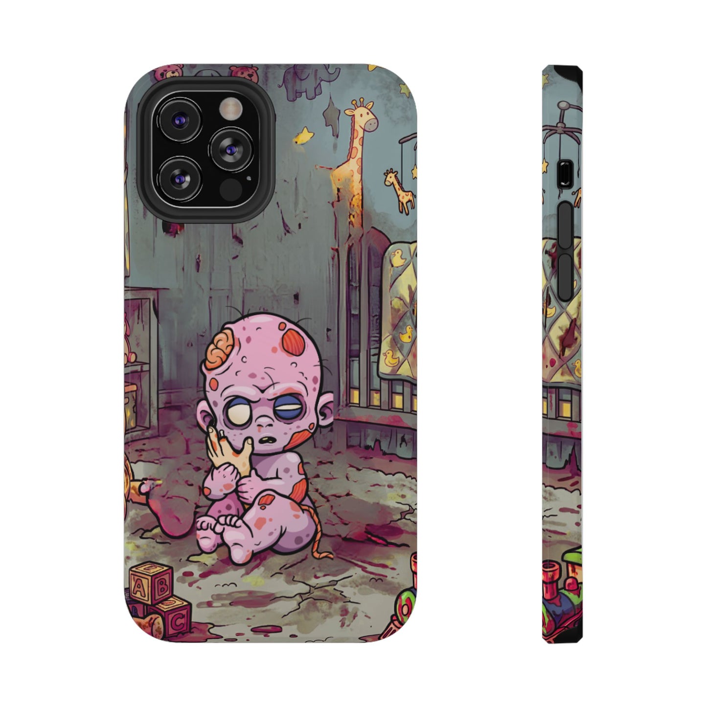 Zombie Baby Phone Case — Cute Creepy Impact-Resistant iPhone Case