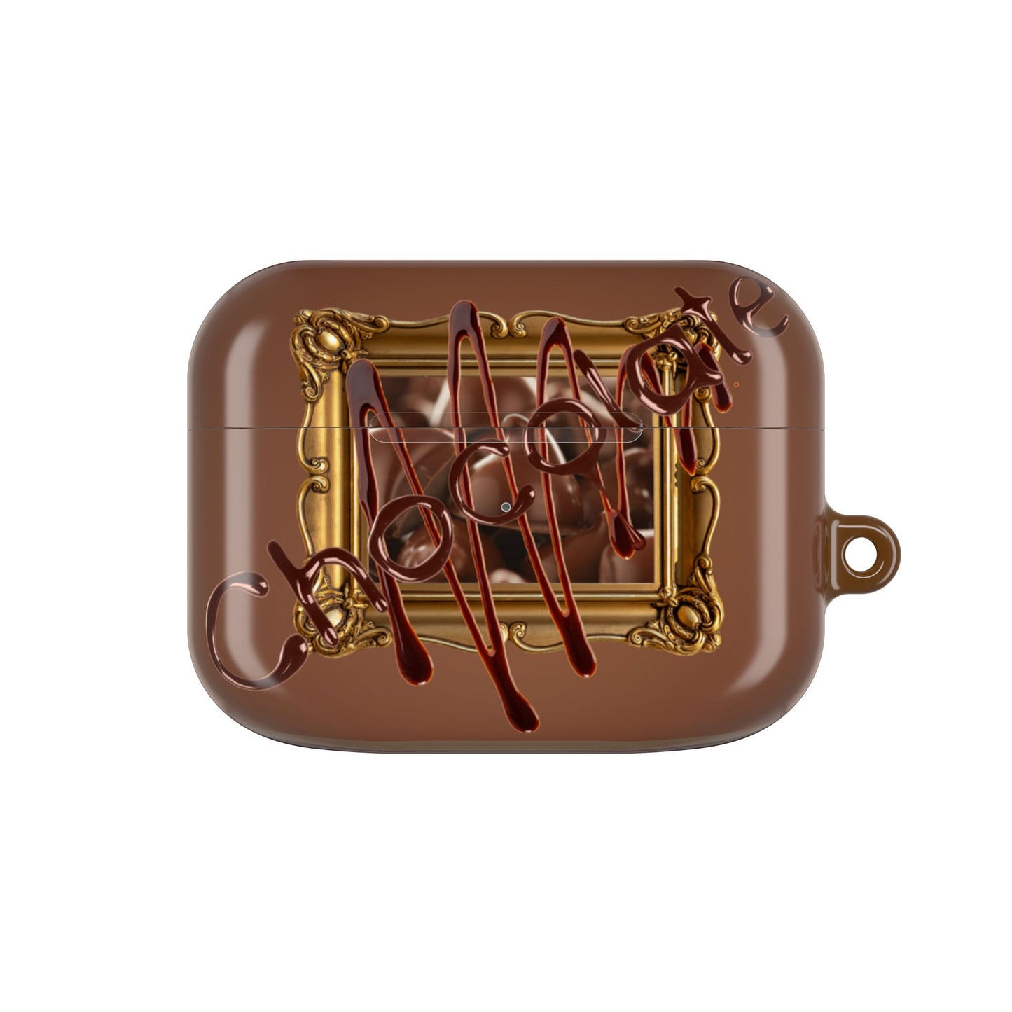 Wireless Earbud Case Cover – Chocolate Truffle