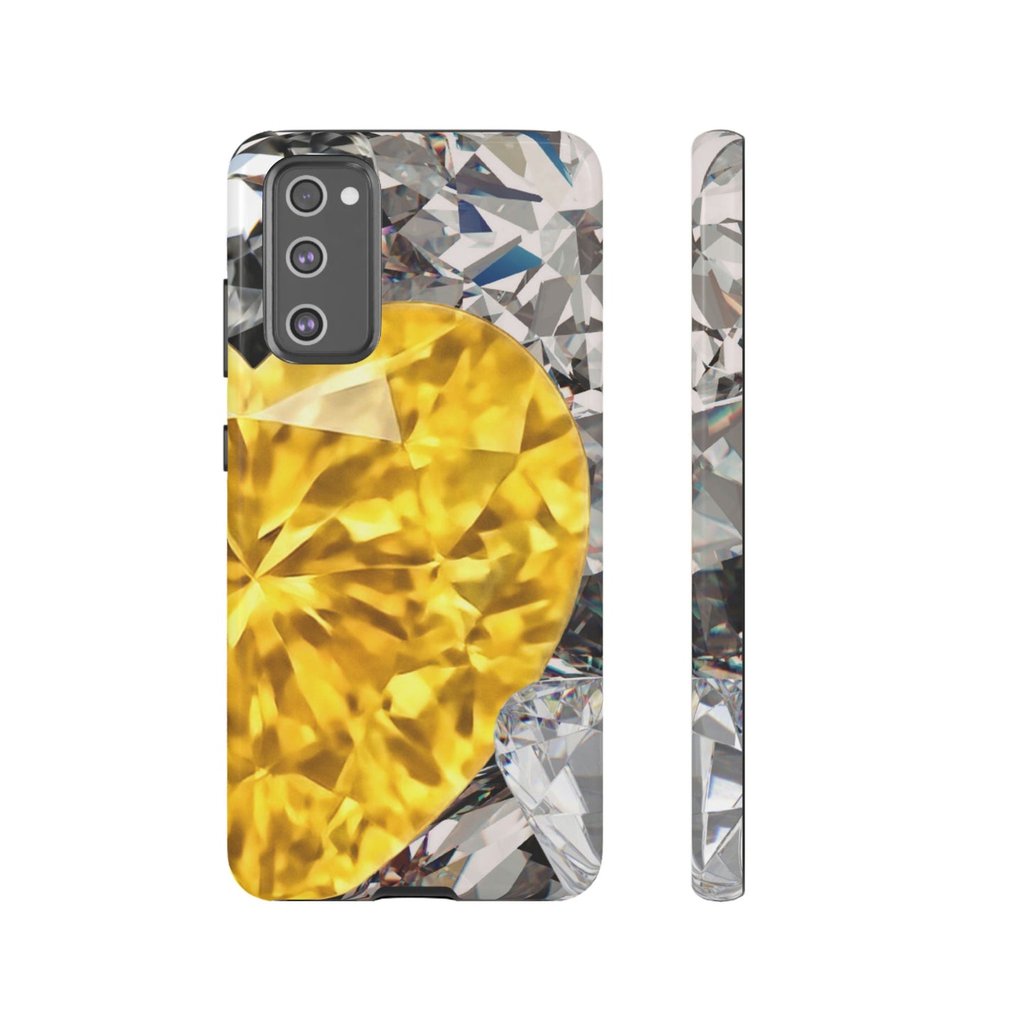 Protective Phone Case – Heart of Gold