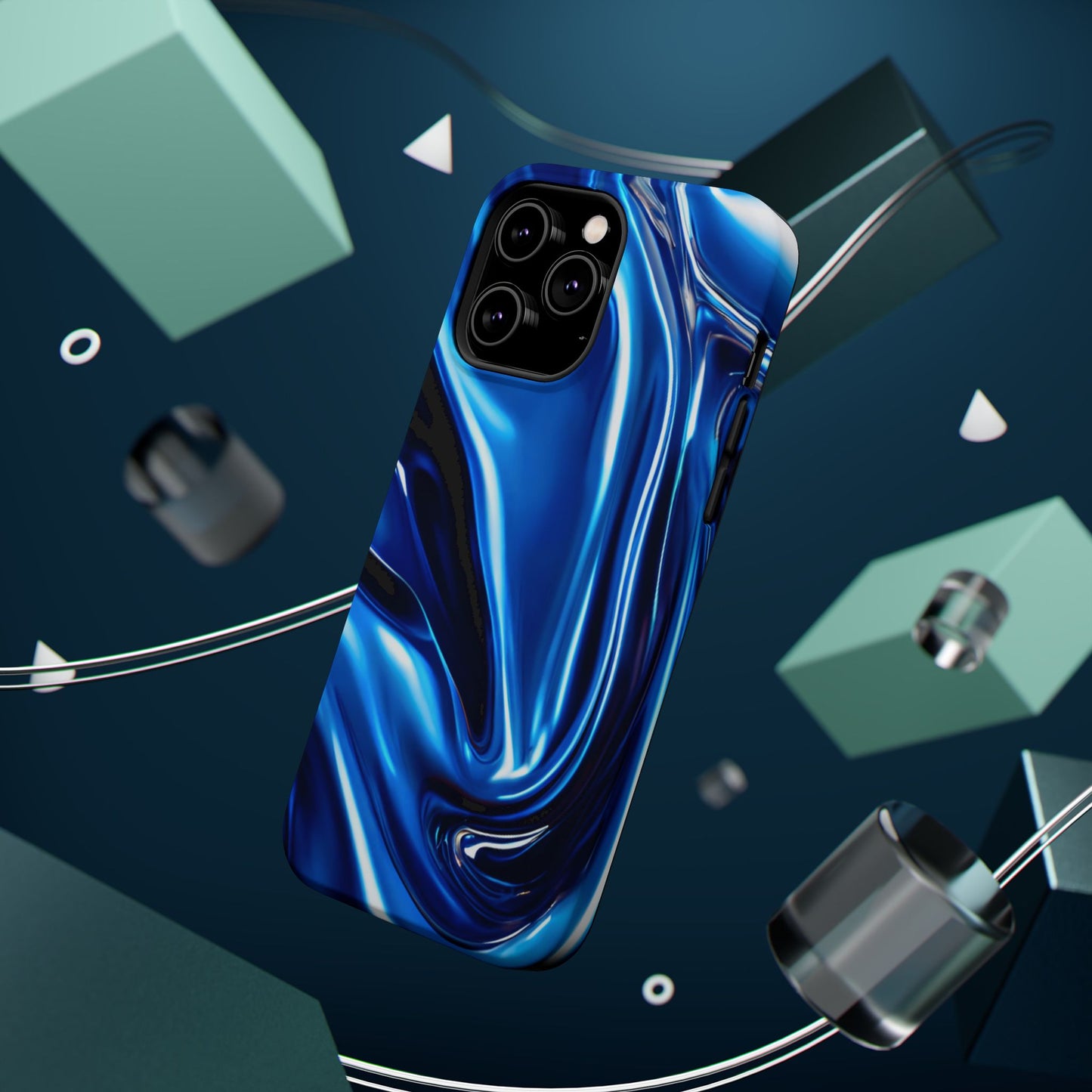 Wireless-Charging Compatible Case – Midnight Surge