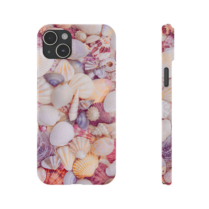 Slim Phone Case – Shell Scatter
